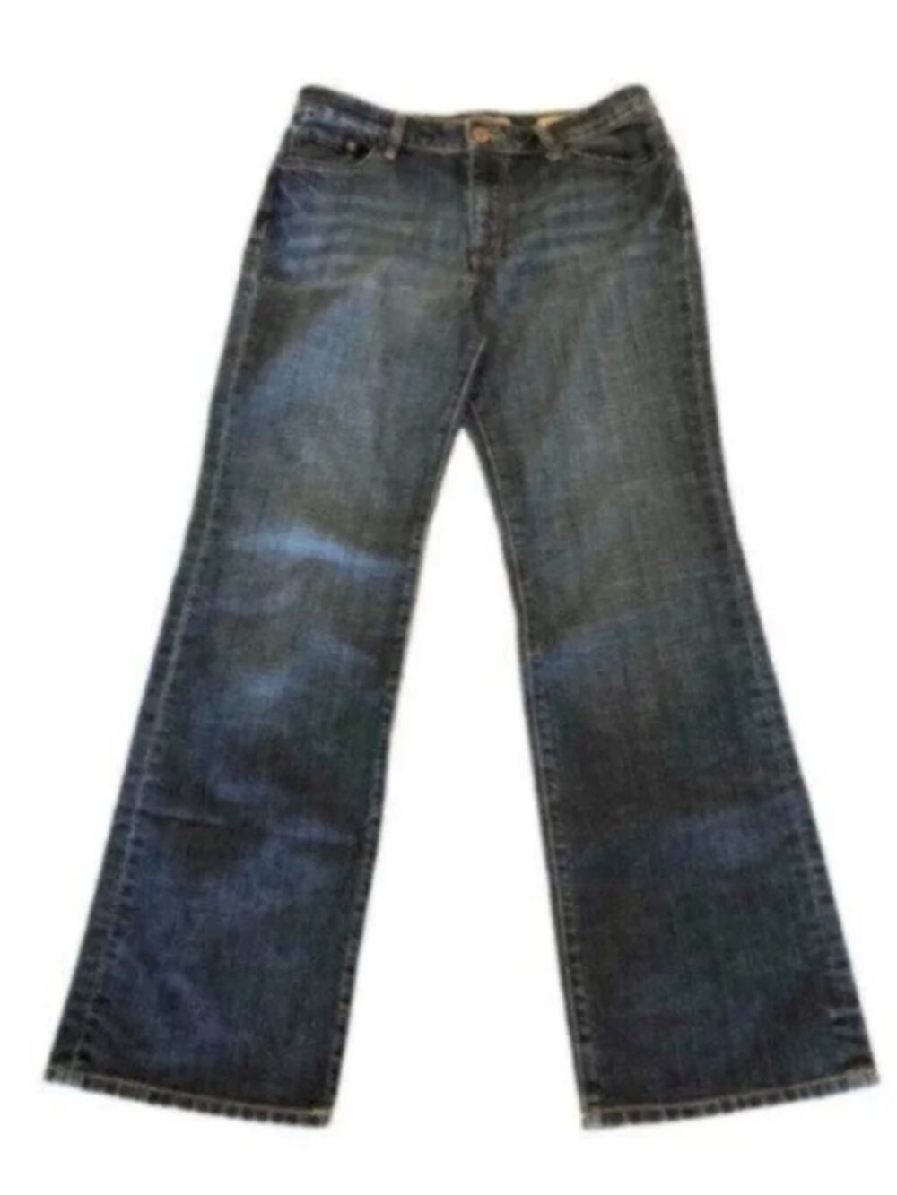 Seven7 Premium High Rise Distressed Flare Jeans 10